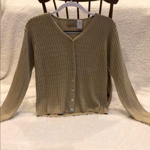 Button down cardigan